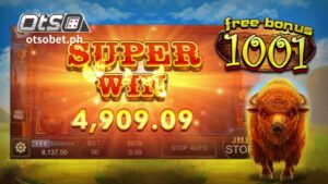 Ang Charge Buffalo Slot Machine ay nagdadala ng mga manlalaro sa isang pakikipagsapalaran sa North American prairies.